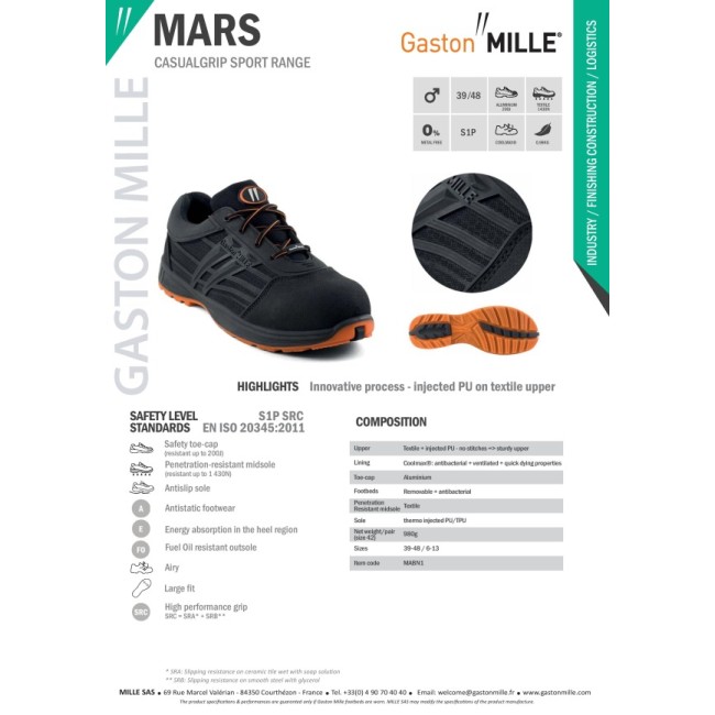 Gaston Mille MARS S1P SRC