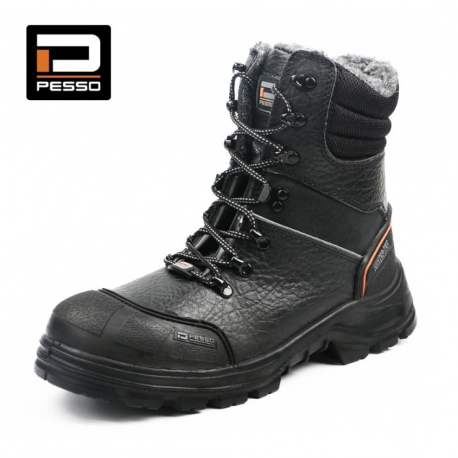 Pašiltinti odiniai darbo batai Pesso POLARIS S3 Kevlar