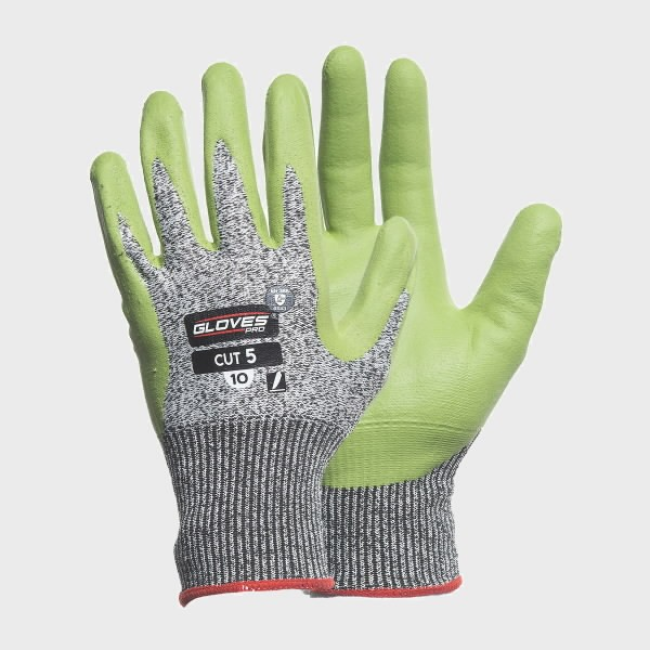 Įpjovimams atsparios darbo pirštinės Gloves Pro Cut 5