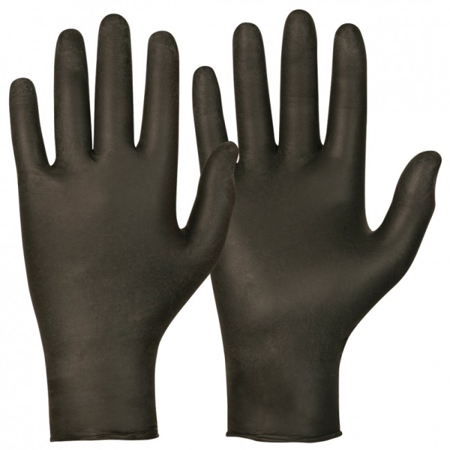 Nitrilinės pirštinės Gloves Pro juodos, 100vnt.