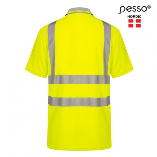 Signaliniai marškinėliai Polo Pesso, geltoni