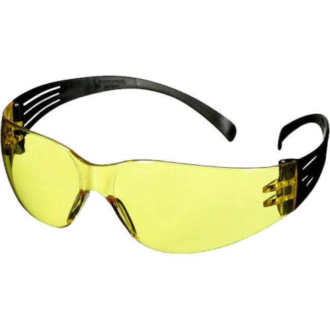 Geltoni apsauginiai akiniai 3M SecureFit SF100