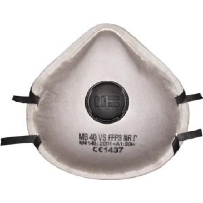 FFP3 respiratorius su vožtuvu MB 40 VS Anti-Smog